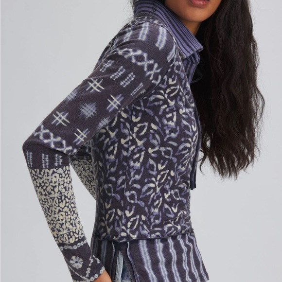 NWT Free People We The Free Shibori Dreams Top XS - Picture 3 of 13